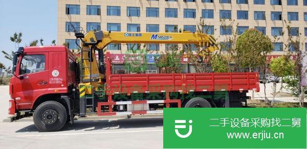 湖北出售二手東風華神隨車吊