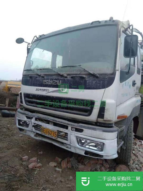 河北出售二手洪德力47米泵車