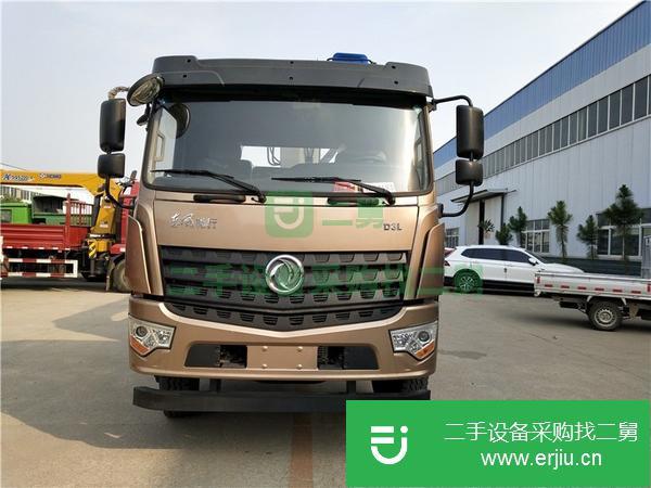 湖北出售二手東風14噸后八輪隨車吊