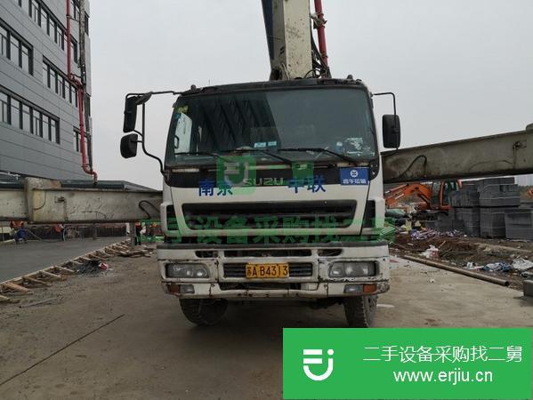 江蘇出售二手中聯牌52米泵車
