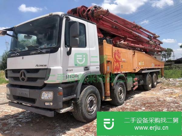 湖南出售二手三一國四56米泵車