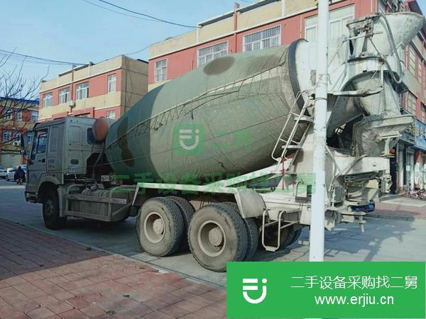 河南出售二手豪沃12方攪拌車