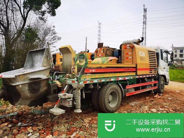 湖南出售17年三一車載泵,車況精品