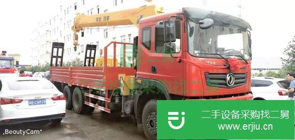 湖北出售二手東風12噸隨車吊