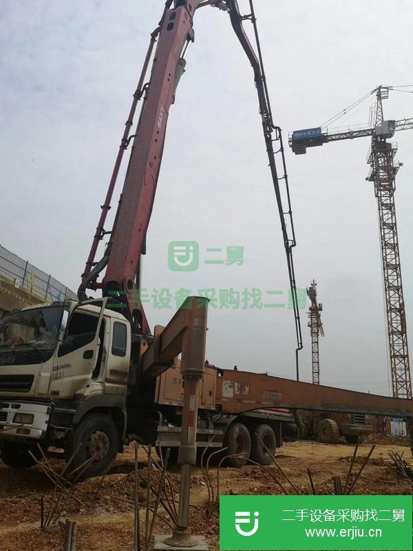 湖南出售二手三一49米泵車