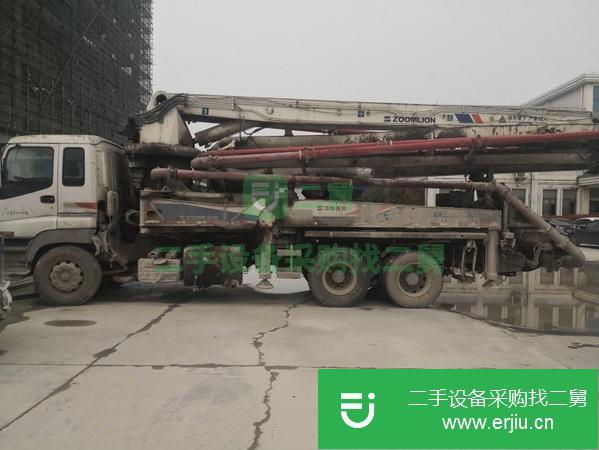 江蘇出售二手中聯牌37米泵車