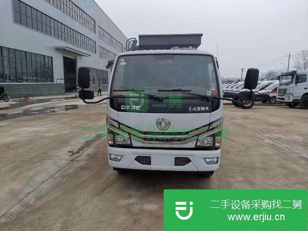 湖北出售二手東風多利卡自裝卸式垃圾車