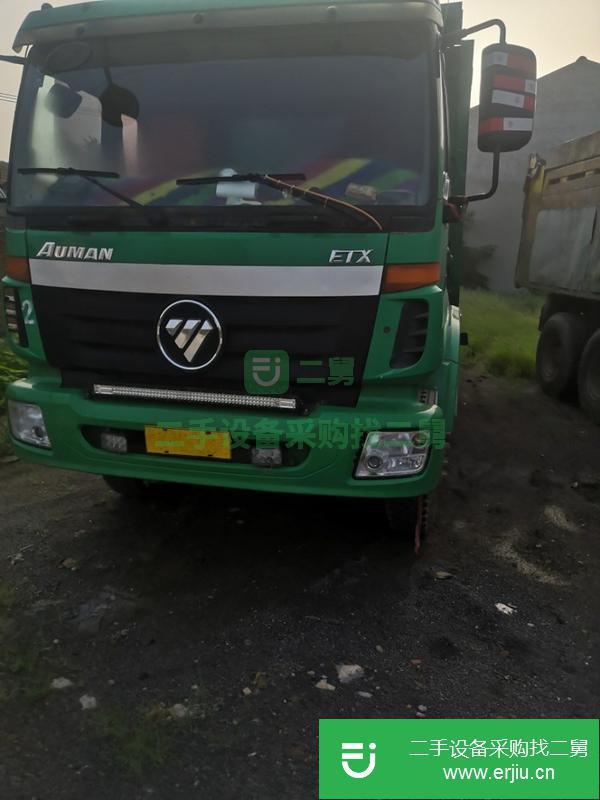 江蘇出售二手歐曼后八輪自卸車