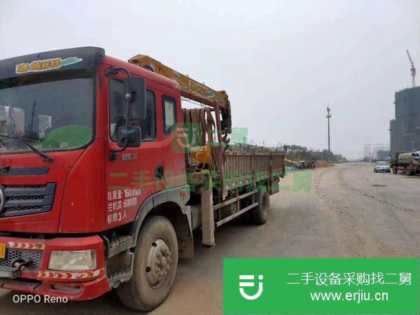 湖北出售二手單橋隨車吊