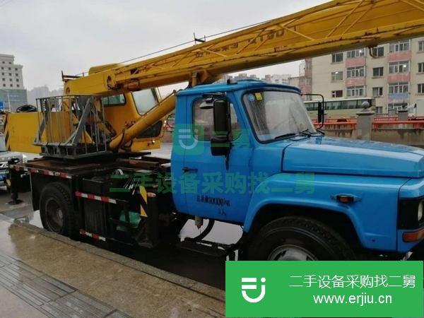 黑龍江出售二手徐工牌八噸汽車吊