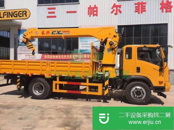 貴州出售二手大運5噸隨車吊