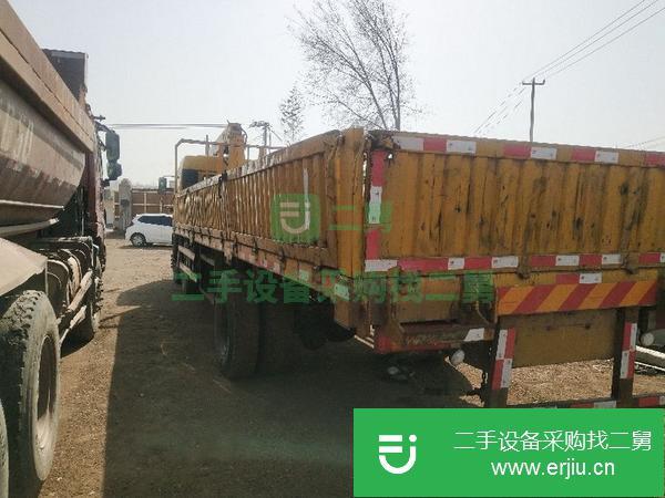 山東出售二手徐工五噸隨車吊四節臂