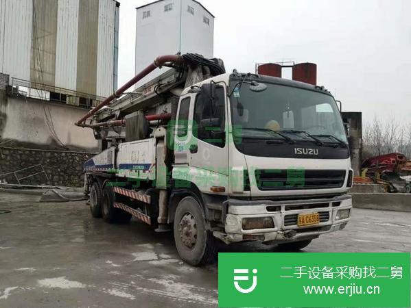 江蘇出售二手中聯(lián)牌38米泵車