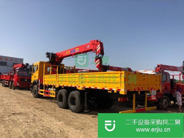 湖南出售二手東風12噸隨車吊