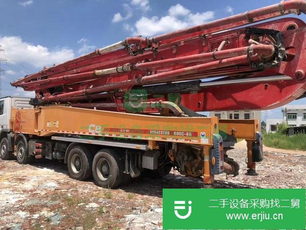 湖南出售二手三一國四56米泵車