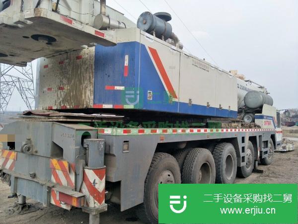內蒙古出售二手中聯90噸6節壁汽車吊