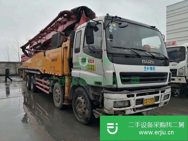 江蘇出售二手三一52米泵車