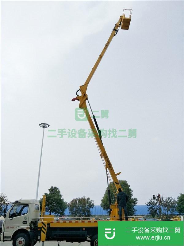 湖北出售二手18米高空作業工程車