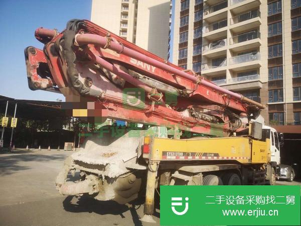 湖南出售三一泵車，五十鈴46米底盤