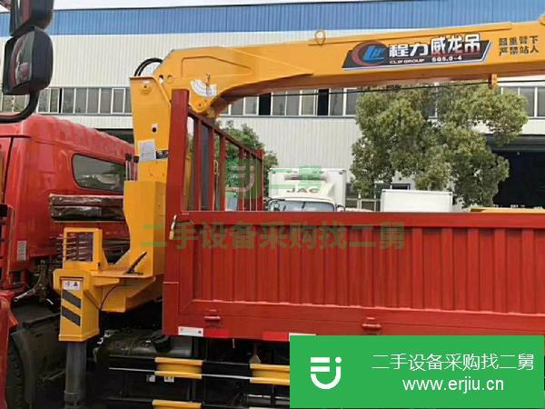 湖北出售二手重汽豪曼隨車吊