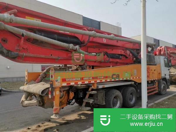 遼寧出售二手極品49米泵車