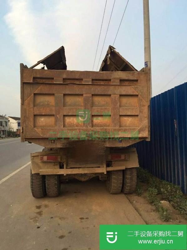 陜西出售二手陜汽奧龍自卸車