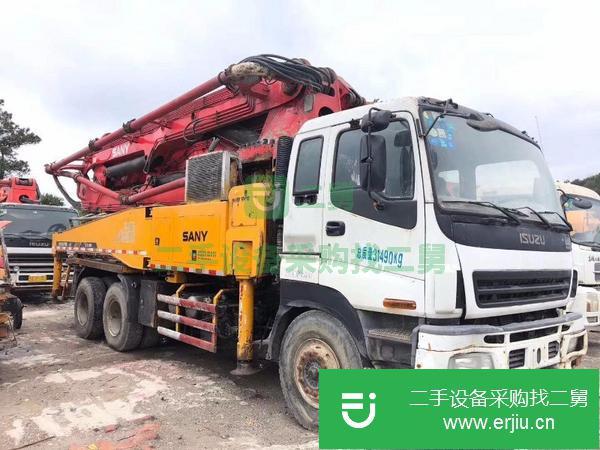 云南出售二手三一43米泵車