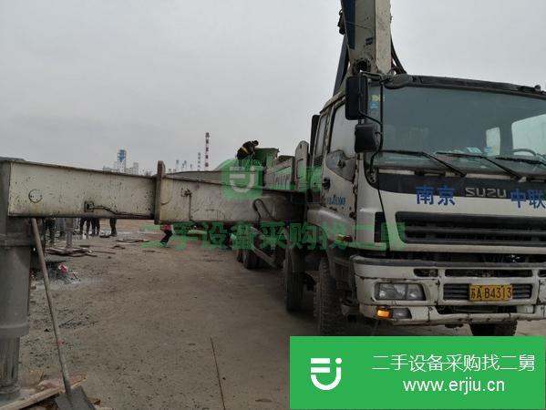 江蘇出售二手中聯牌52米泵車