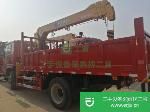 湖北出售二手6.3噸合力隨車吊