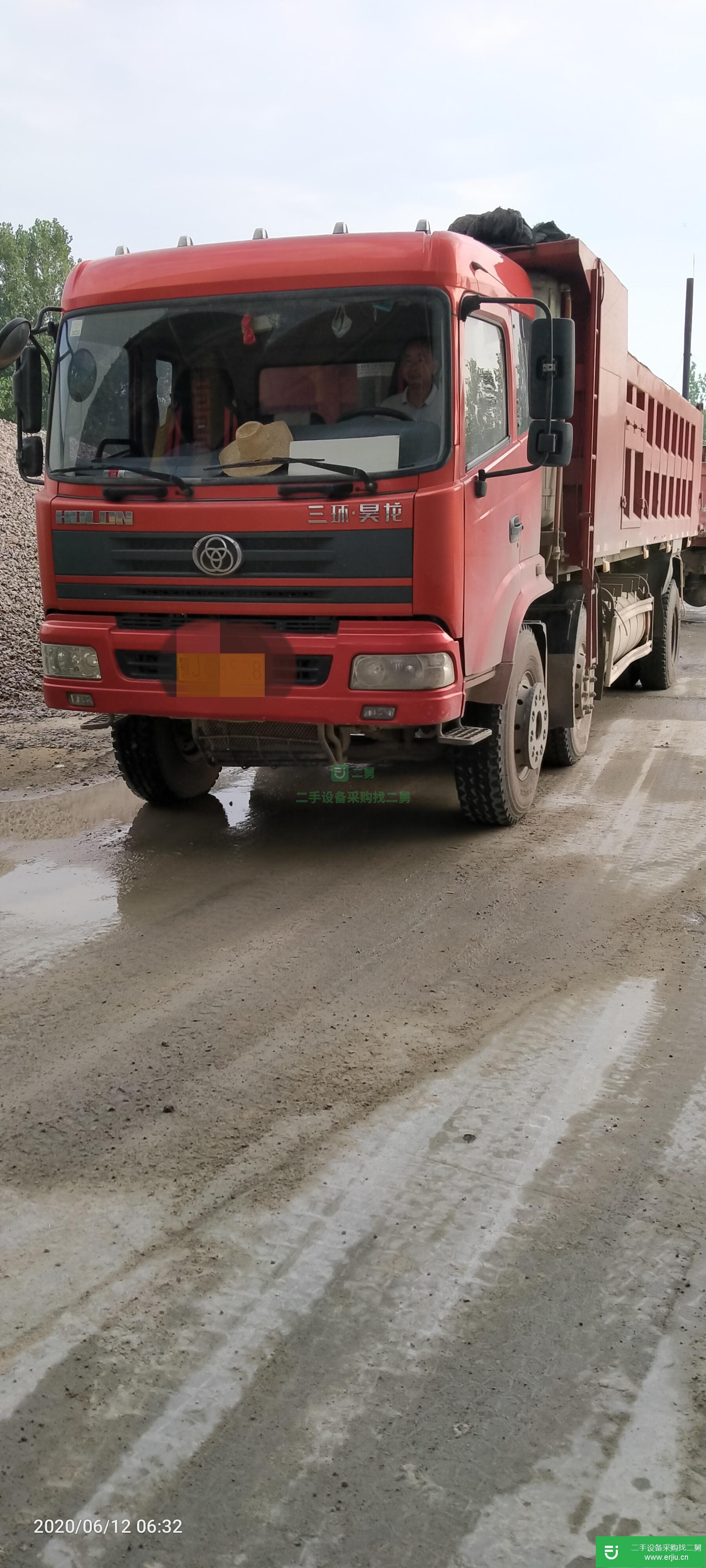 湖北出售二手三環(huán)十通自卸車