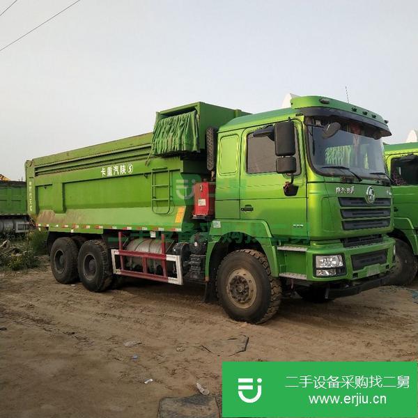 河南出售二手德龍后八輪自卸車