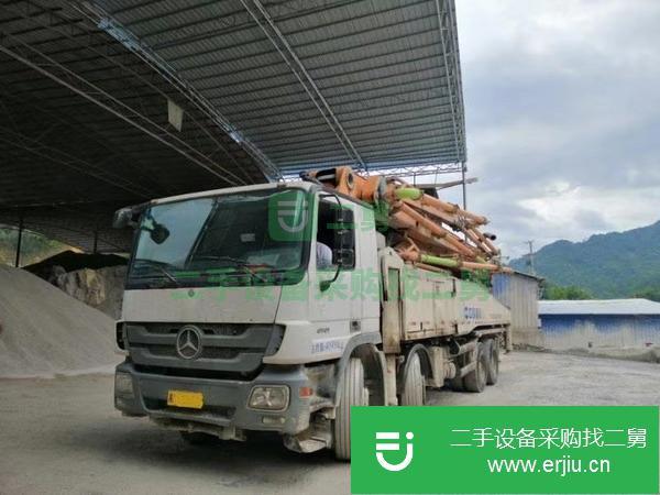 天津出售二手奔馳52米泵車