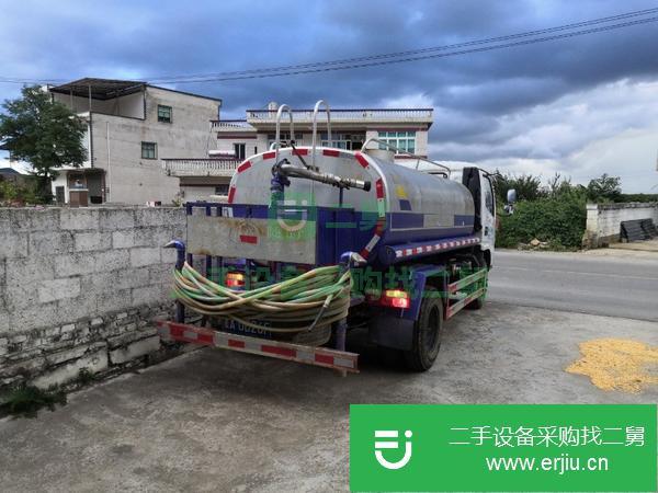 貴州出售二手5立方灑水車