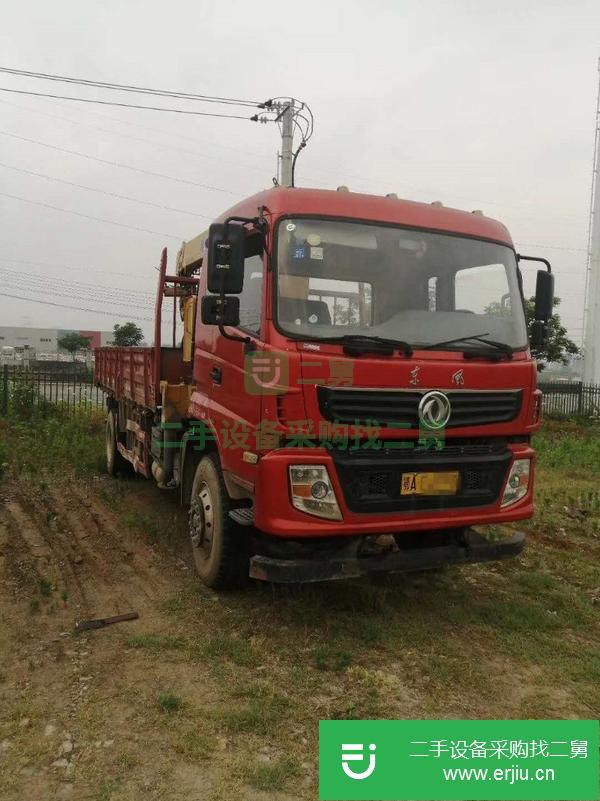 廣東出售二手8噸東風隨車吊