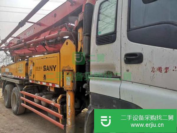 湖南出售三一泵車，五十鈴37米底盤 大排量