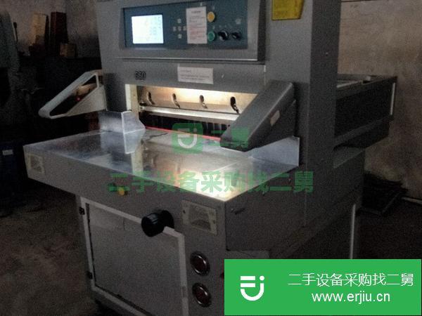 山東出售二手大鵬660重型液壓數顯切紙機