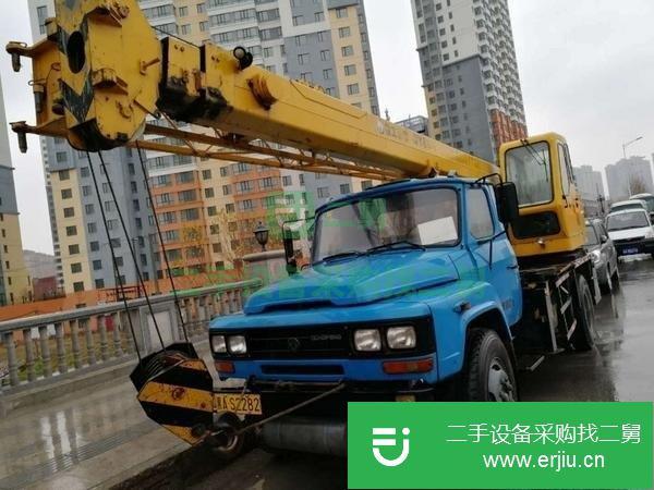 黑龍江出售二手徐工牌八噸汽車吊