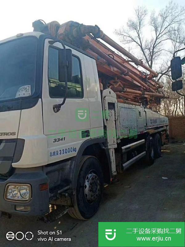 河北出售二手中聯(lián)泵車，6節(jié)臂架