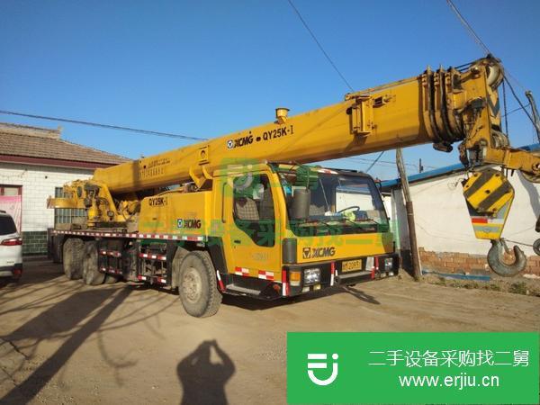 甘肅出售二手徐工25k-1吊車