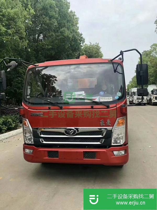 湖北出售二手藍牌重汽隨車吊