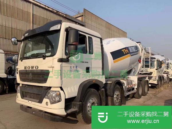 云南出售二手豪沃攪拌罐車