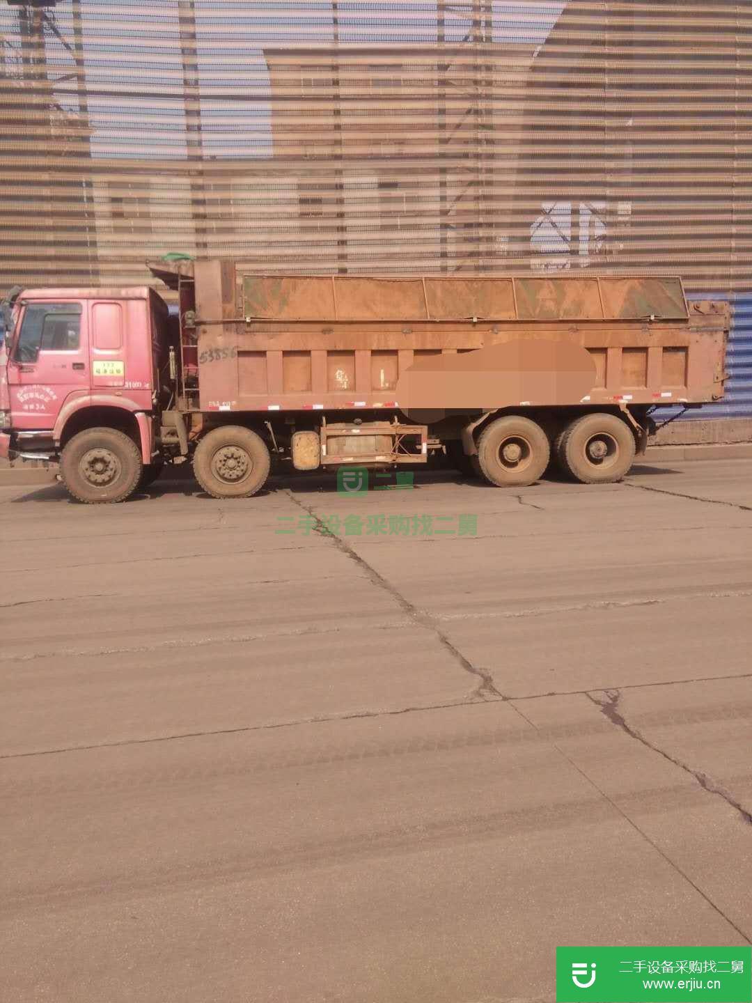 山東出售二手重汽豪沃自卸車