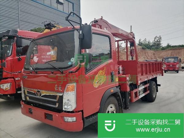 重慶出售二手藍牌5噸吊車