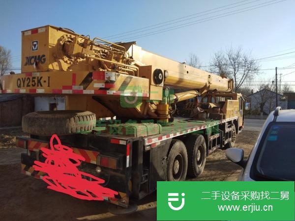 甘肅出售二手徐工25k-1吊車