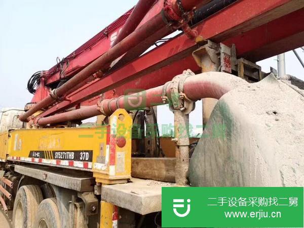 湖南出售三一泵車，五十鈴37米底盤 大排量