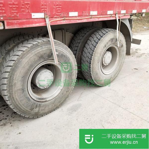 河北出售二手8.6米紅巖自卸車