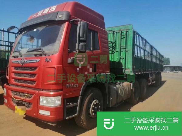 山東出售二手青島悍V半掛車