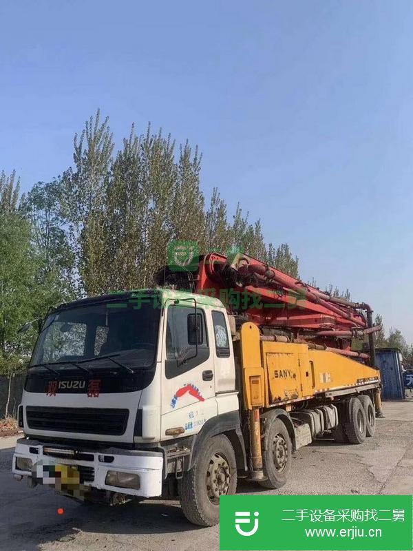 河北出售二手48米泵車