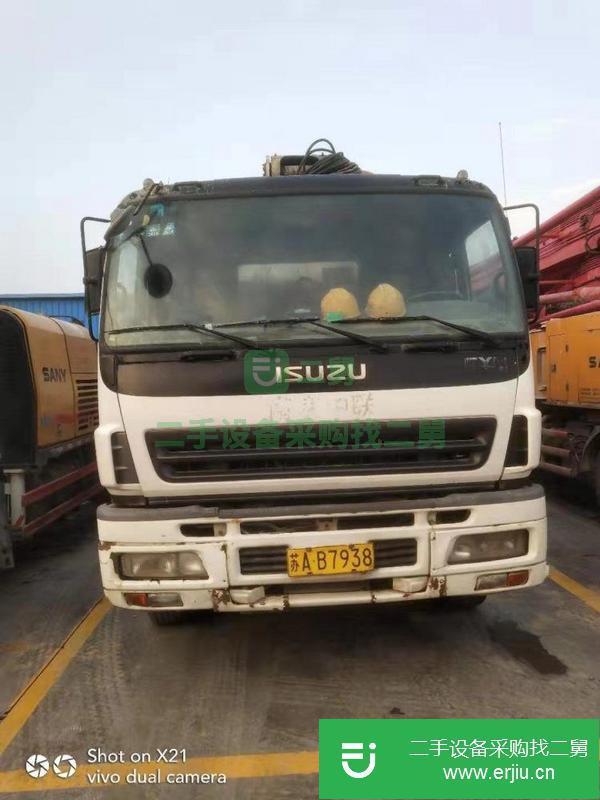 江蘇出售二手52米中聯重科泵車