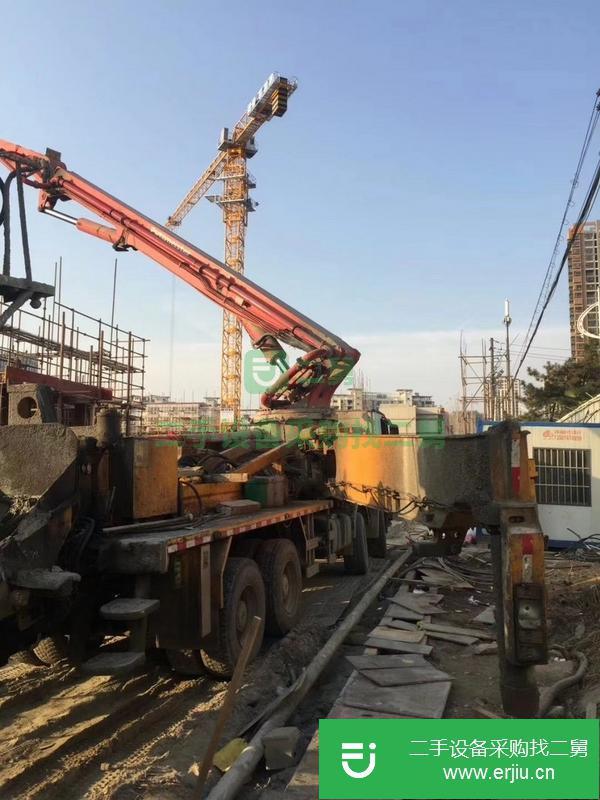江蘇出售二手大象56米泵車